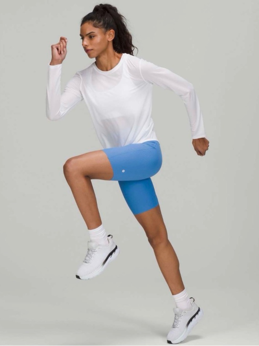 Lululemon Base Pace Ribbed High-Rise Short 8” Ribbed Nulux